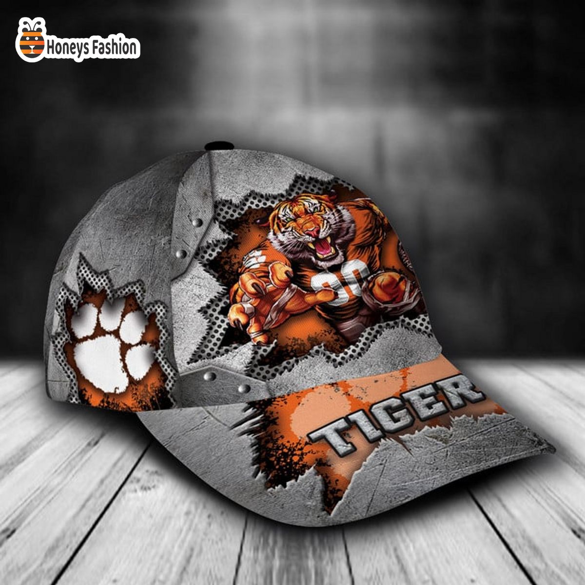 Clemson Tigers mascot custom name classic cap