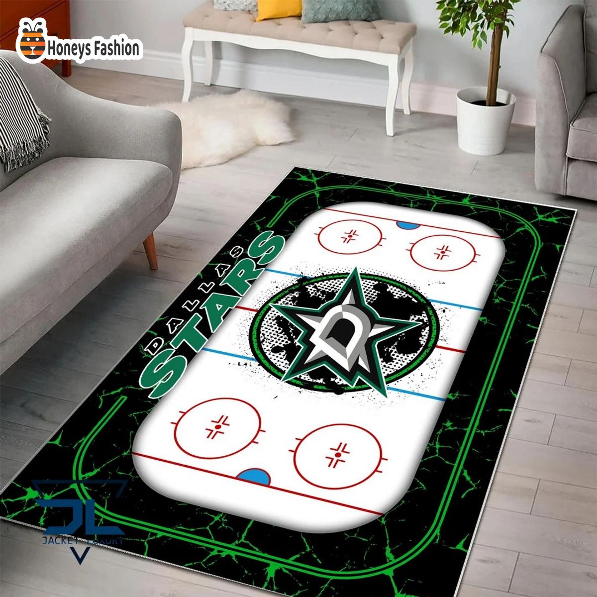 Dallas Stars NHL Rug Carpet