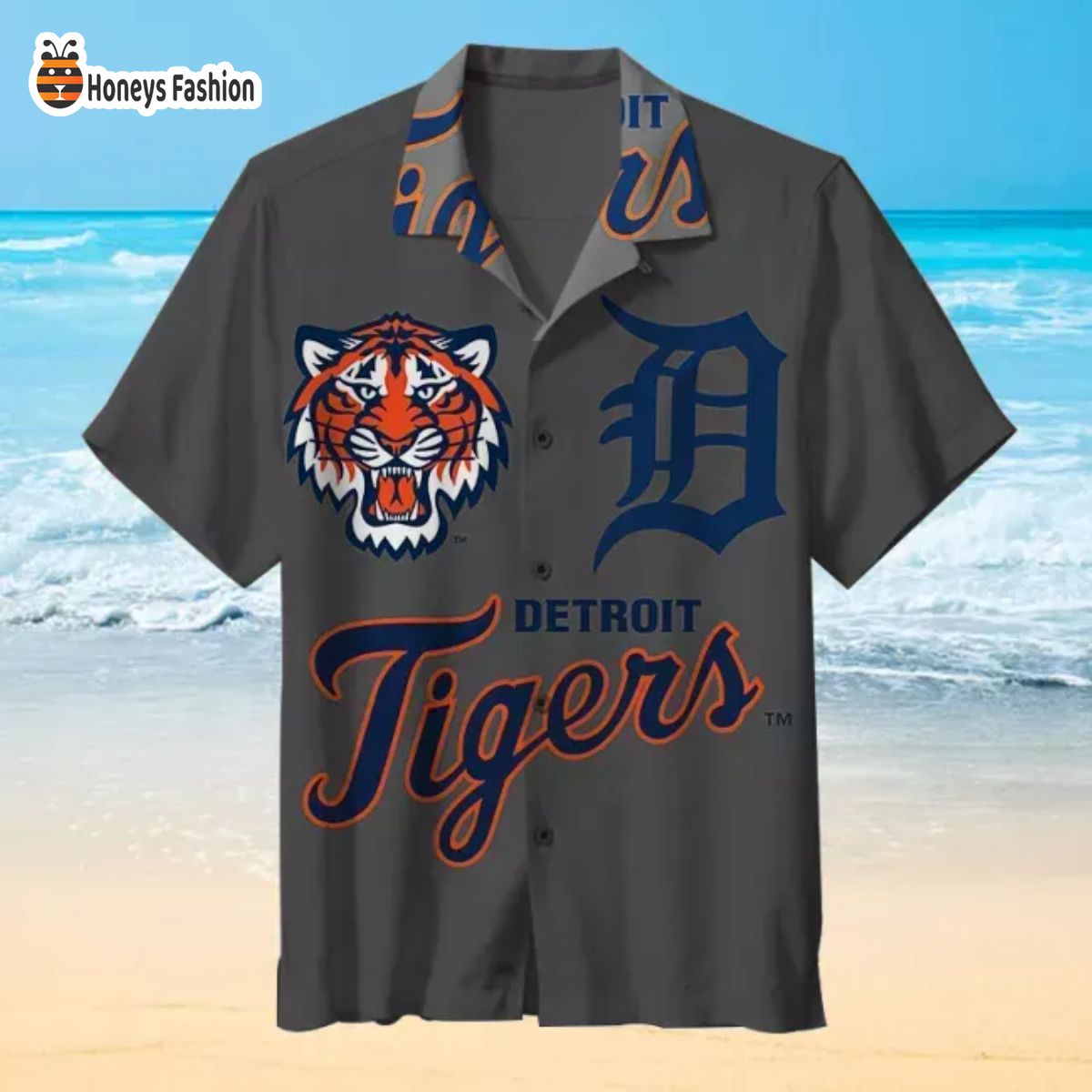 Detroit Tigers Baseball Team MLB Premium Hawaiian Shirt