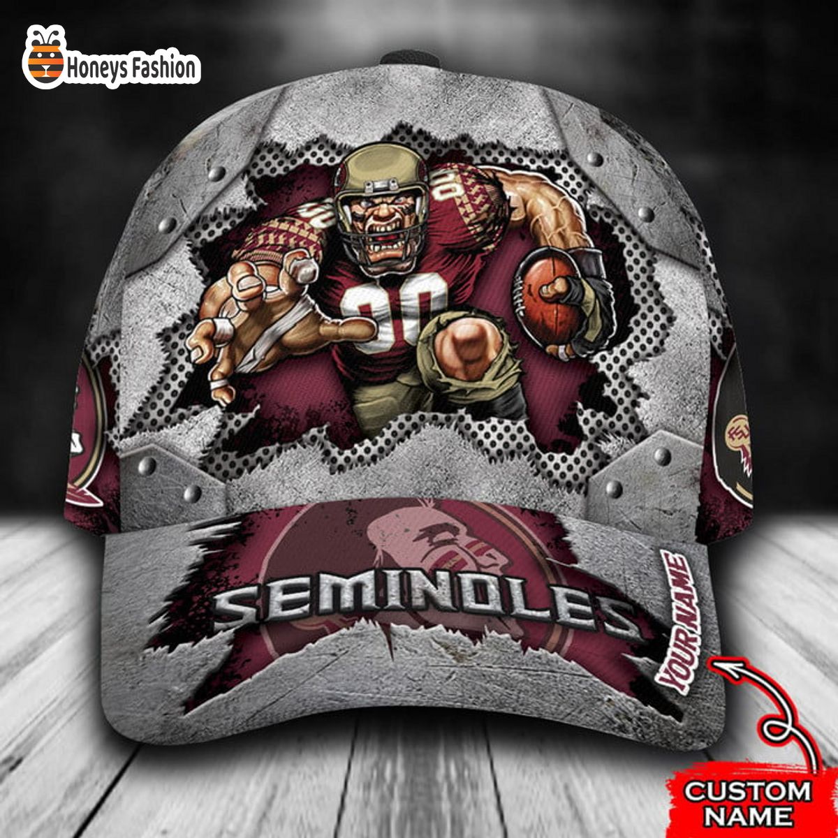 Florida State Seminoles mascot custom name classic cap