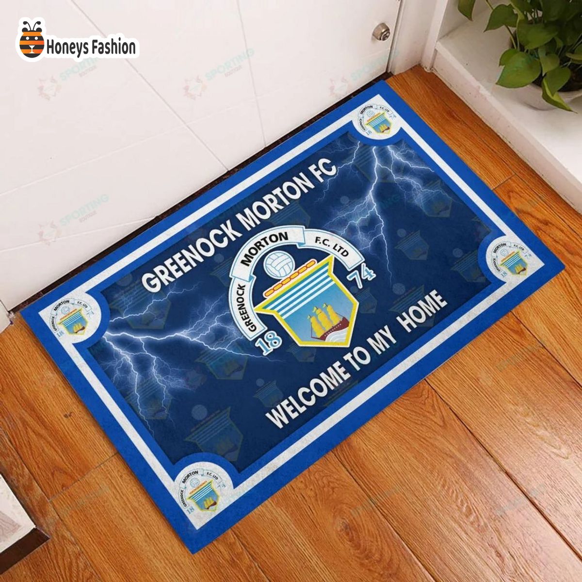 Greenock Morton F.C. welcome to my home doormat