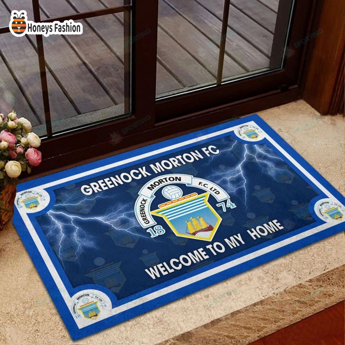 Greenock Morton F.C. welcome to my home doormat
