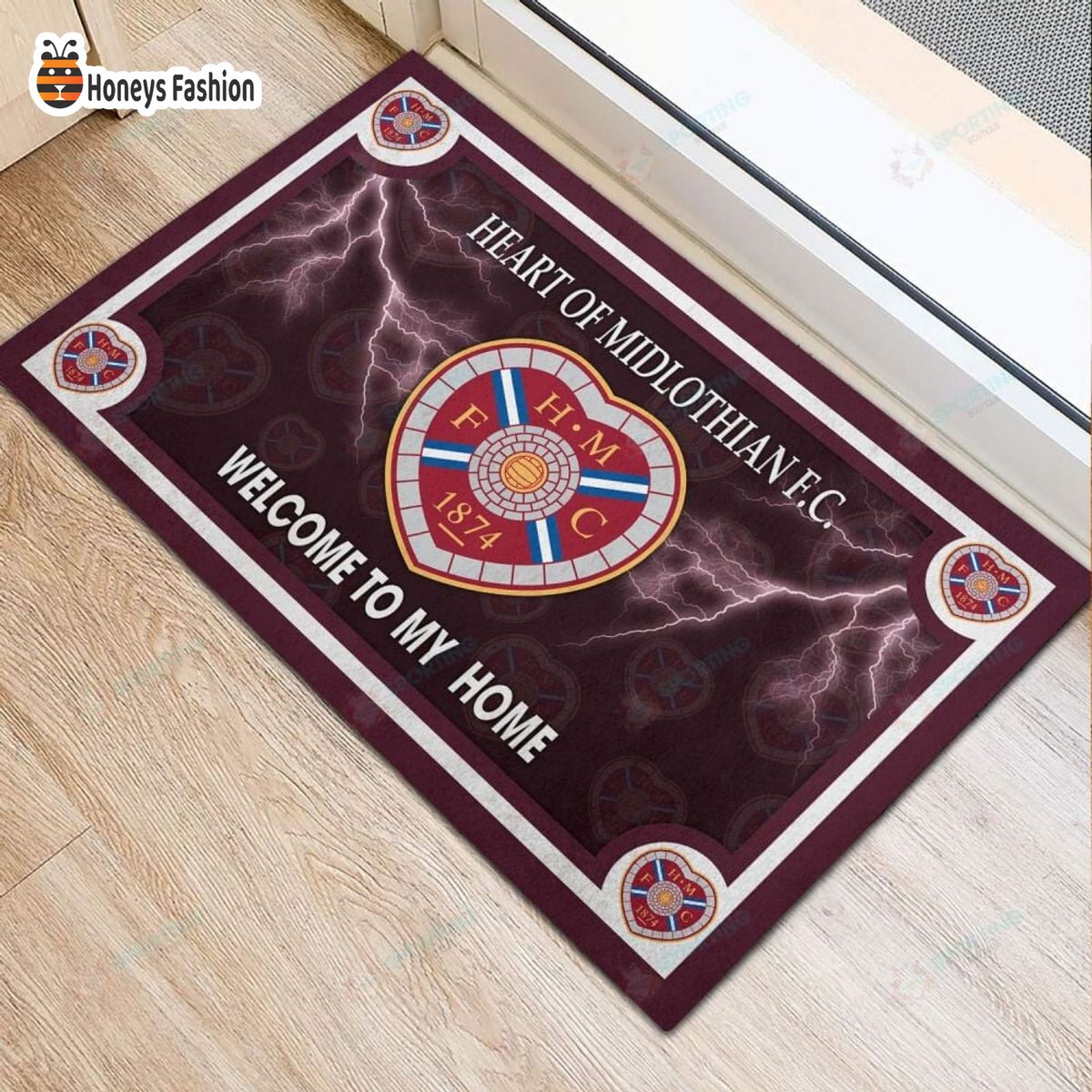 Heart of Midlothian F.C. welcome to my home doormat