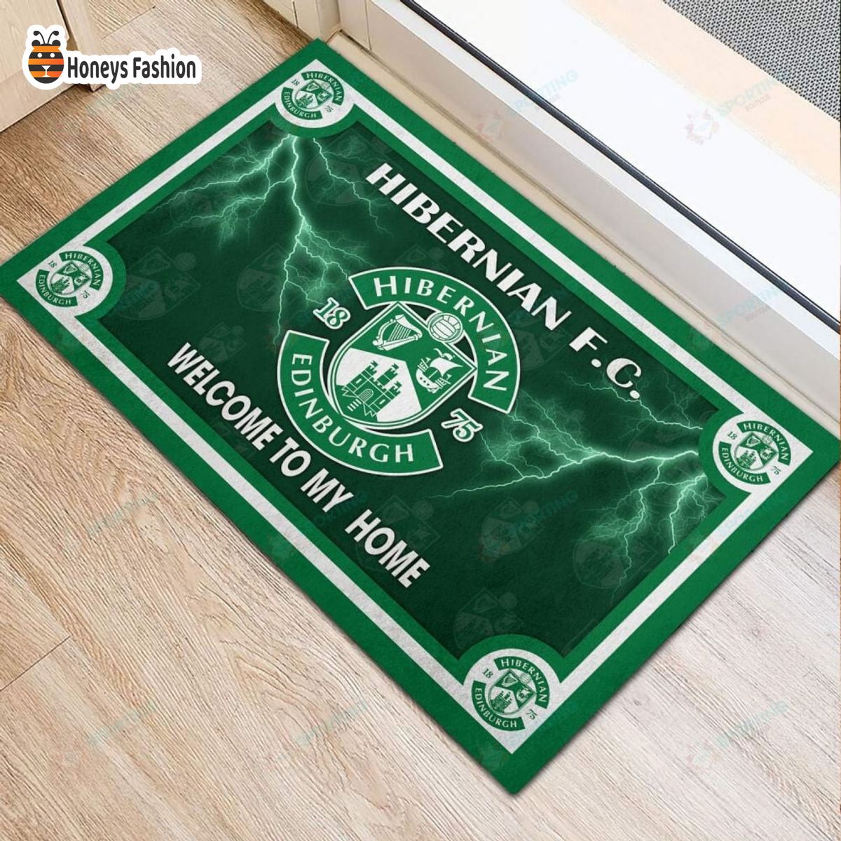 Hibernian F.C. welcome to my home doormat