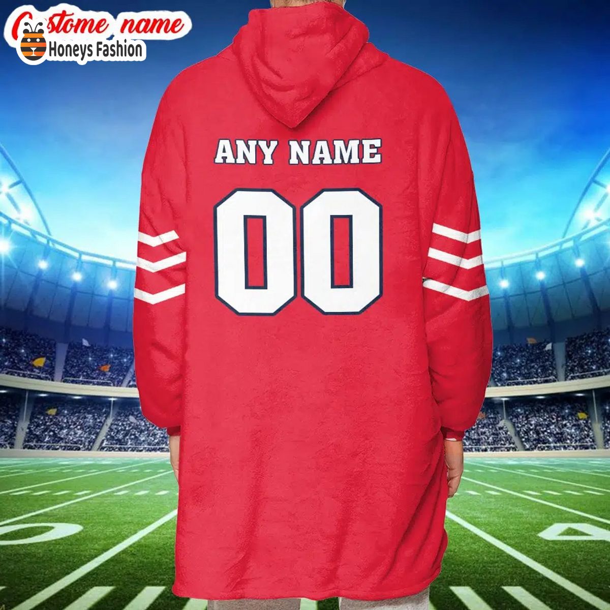 Kansas City Chiefs NFL Adidas all day i dream about Chiefs blanket hoodie