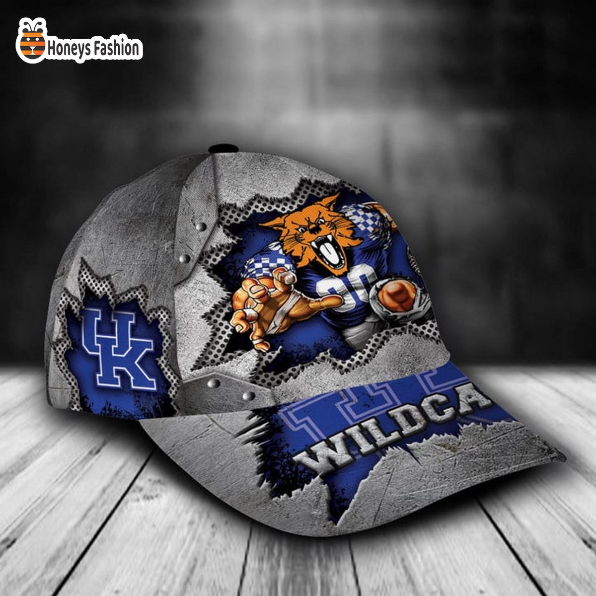 Kentucky Wildcats mascot custom name classic cap