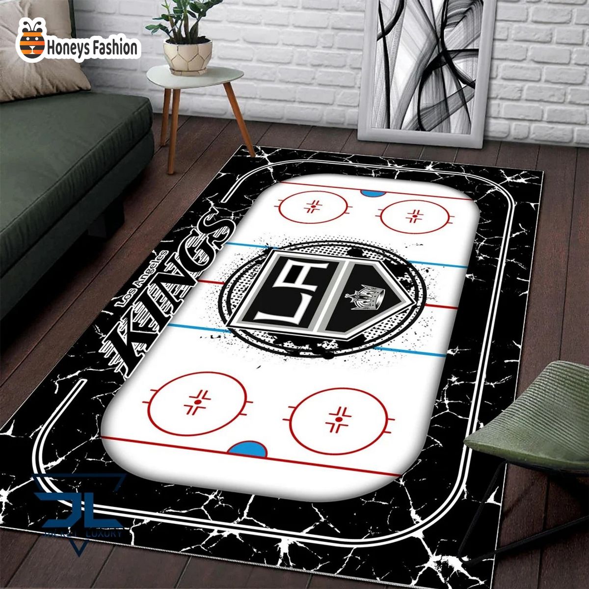 Los Angeles Kings NHL Rug Carpet
