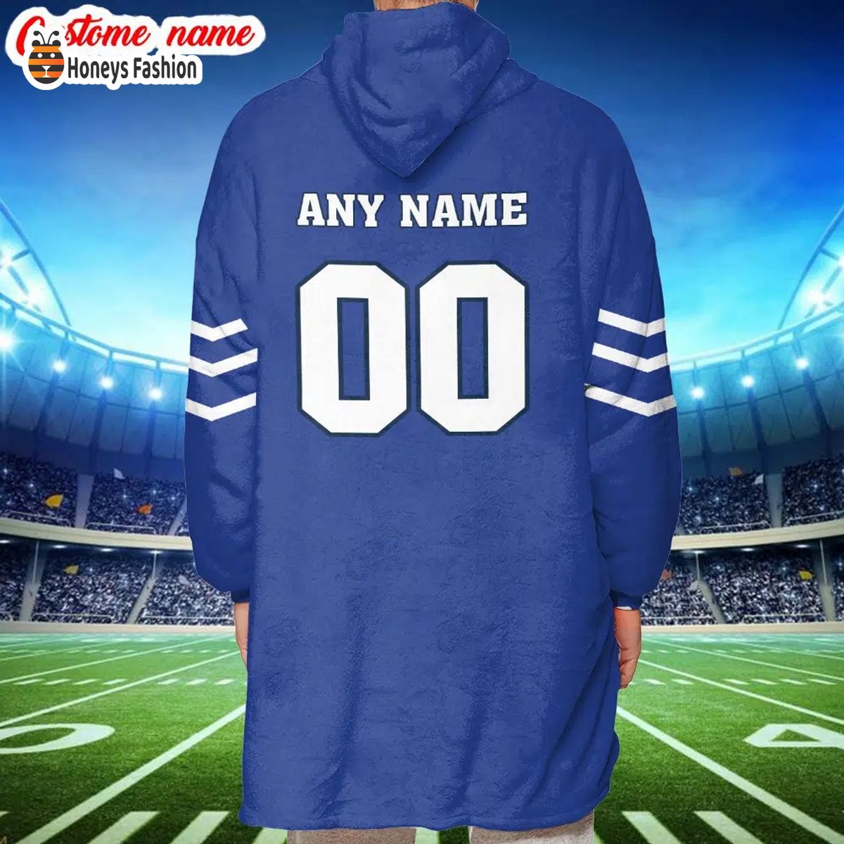 Los Angeles Rams NFL Adidas all day i dream about Rams blanket hoodie