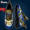 Los Angeles Rams NFL Adidas Personalized Max Soul Shoes