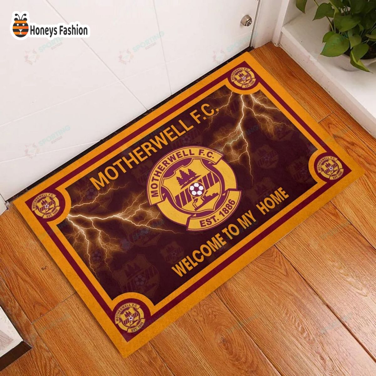 Motherwell F.C. welcome to my home doormat