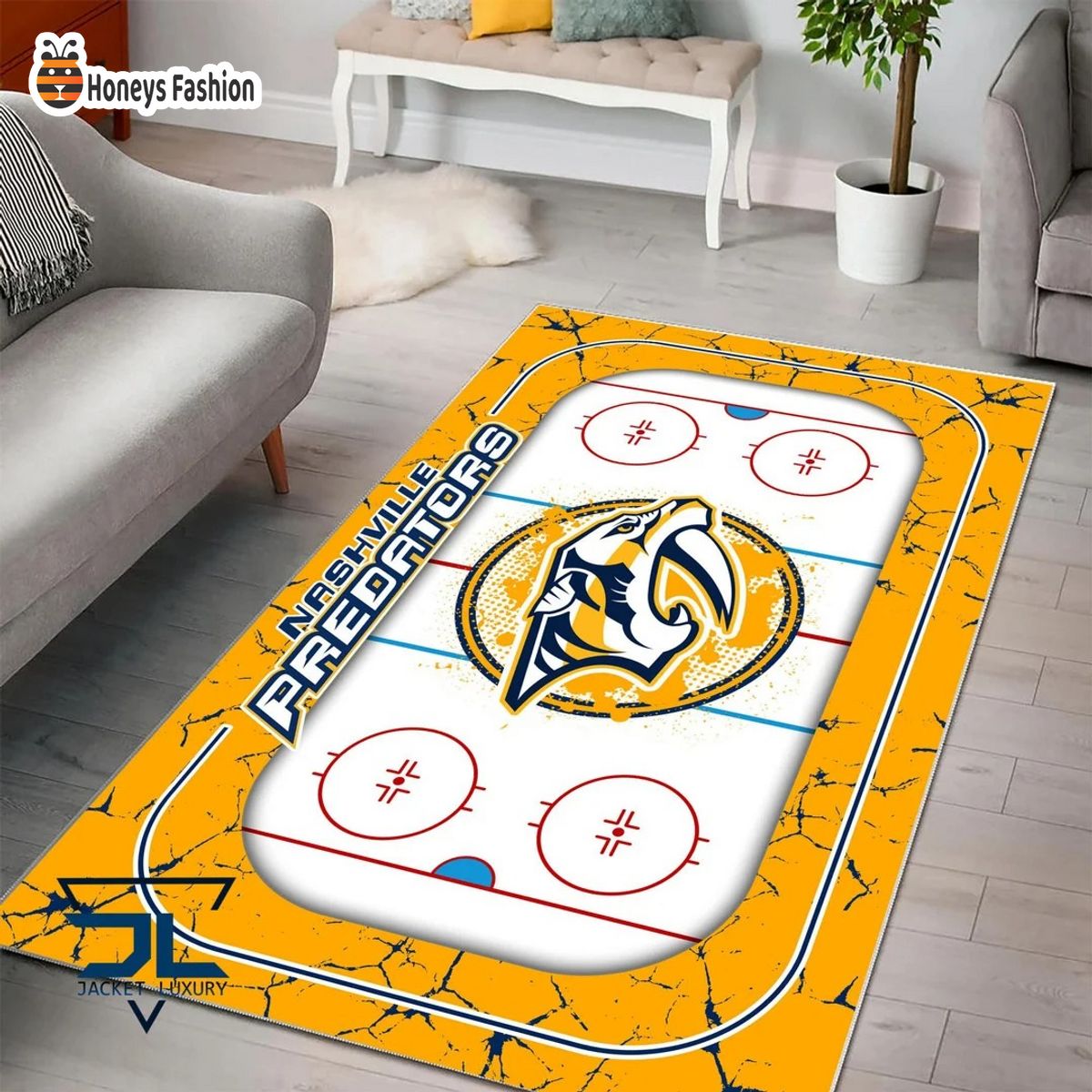 Nashville Predators NHL Rug Carpet