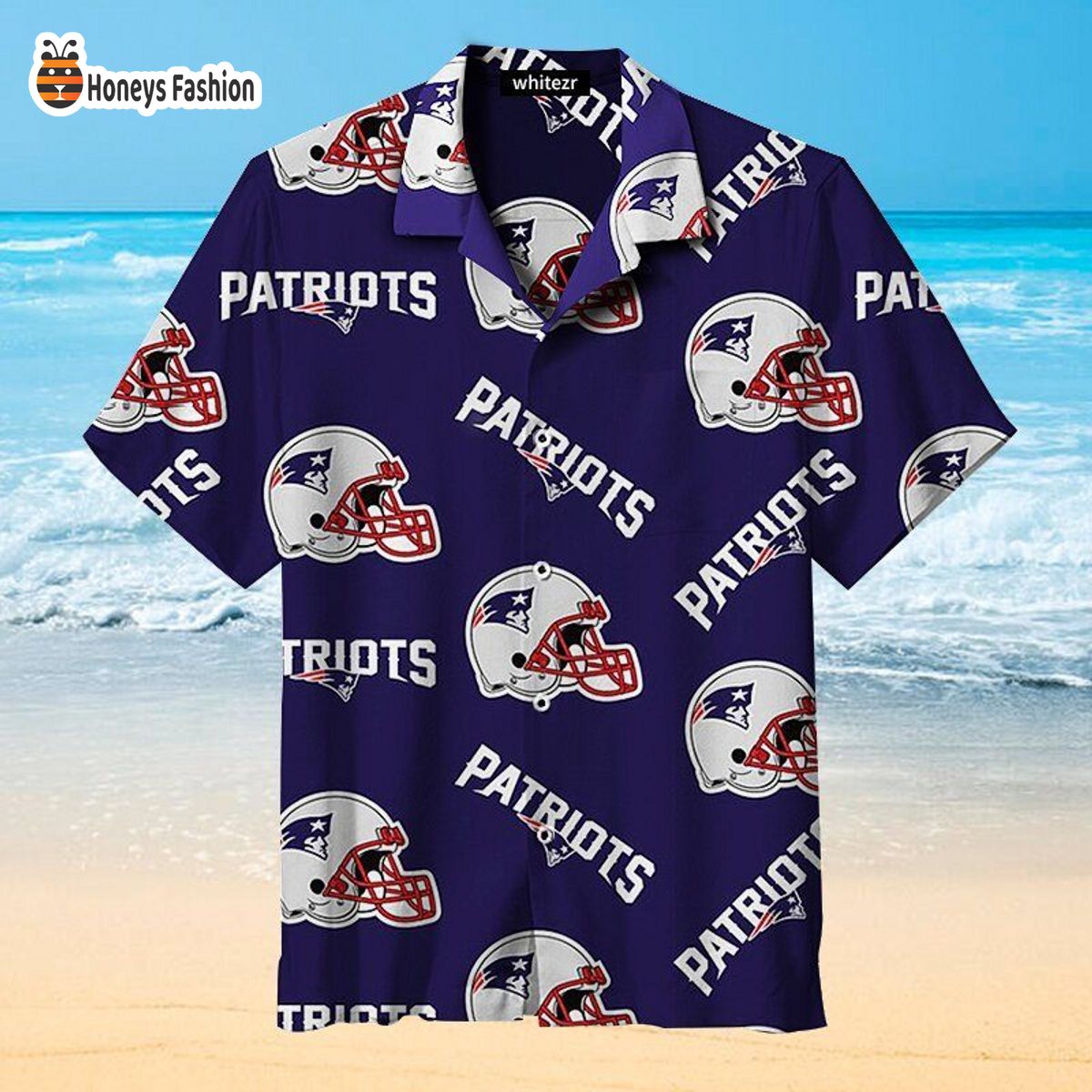 New England Patriots Helmet NFL Premium Hawaiian Shirt