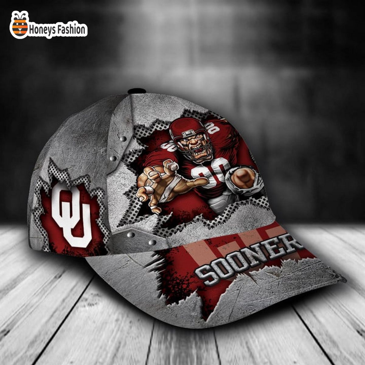 Oklahoma Sooners mascot custom name classic cap