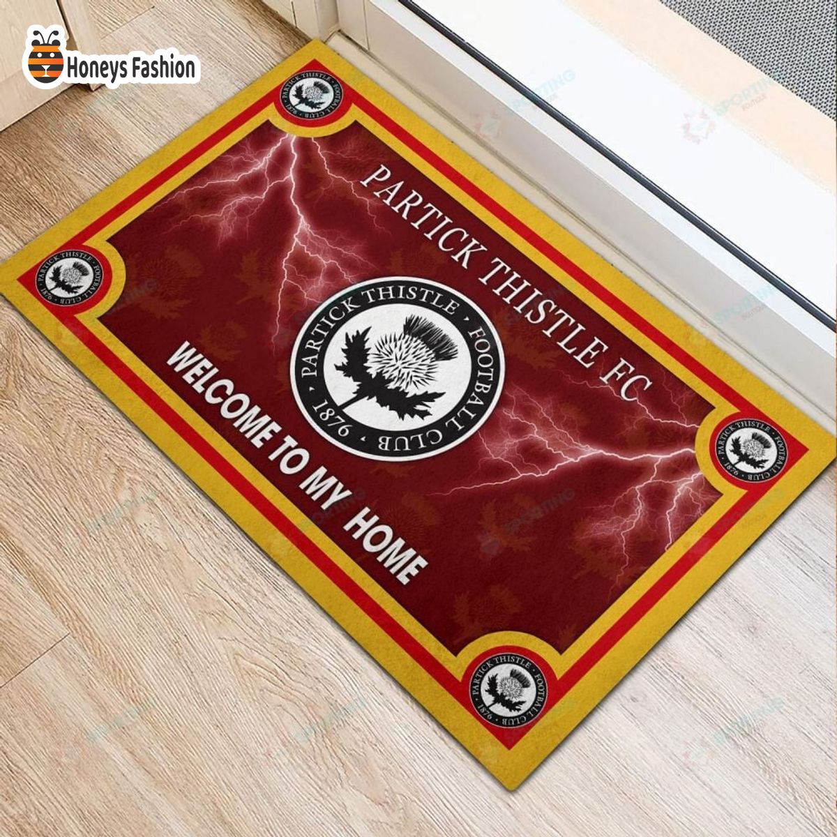 Partick Thistle F.C. welcome to my home doormat