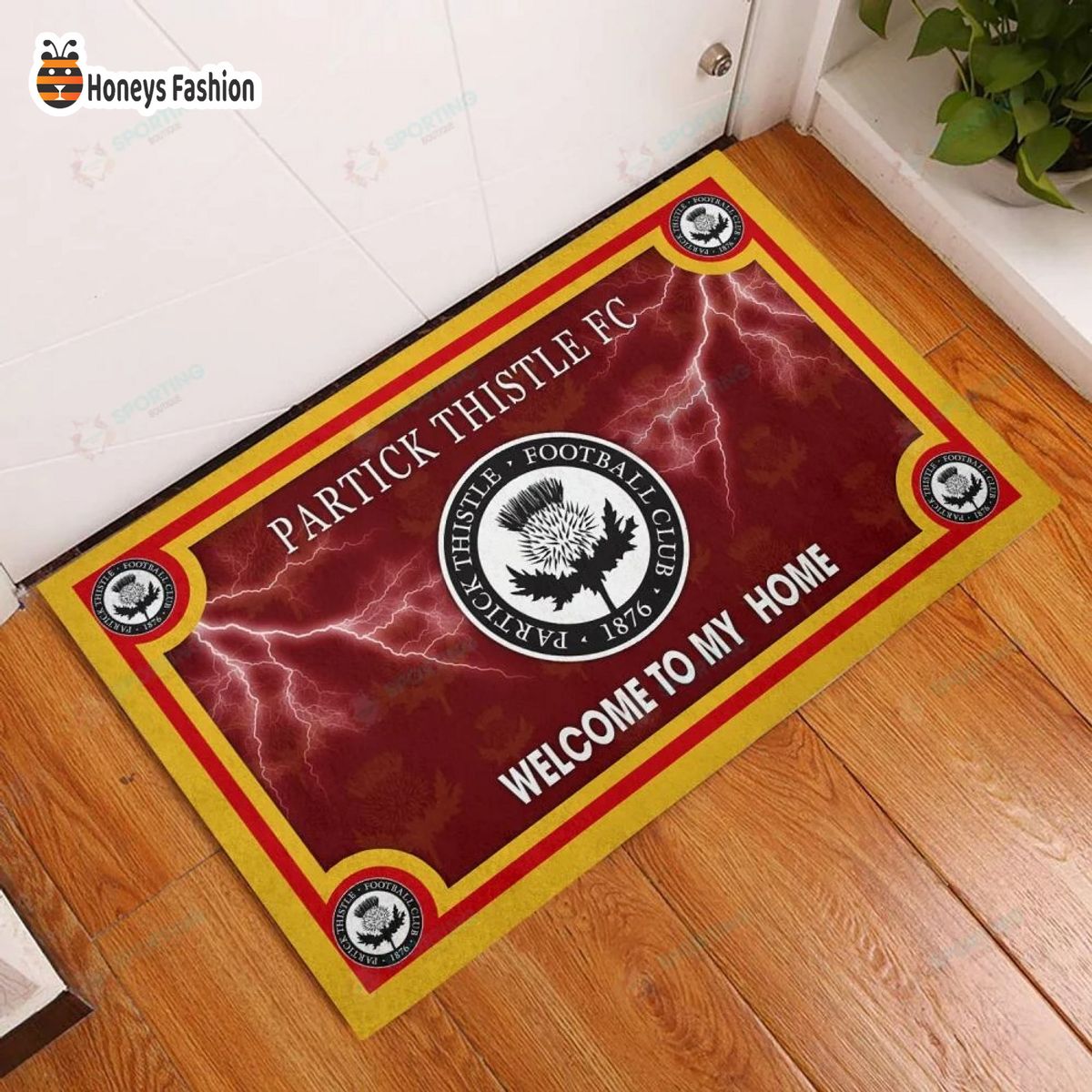 Partick Thistle F.C. welcome to my home doormat