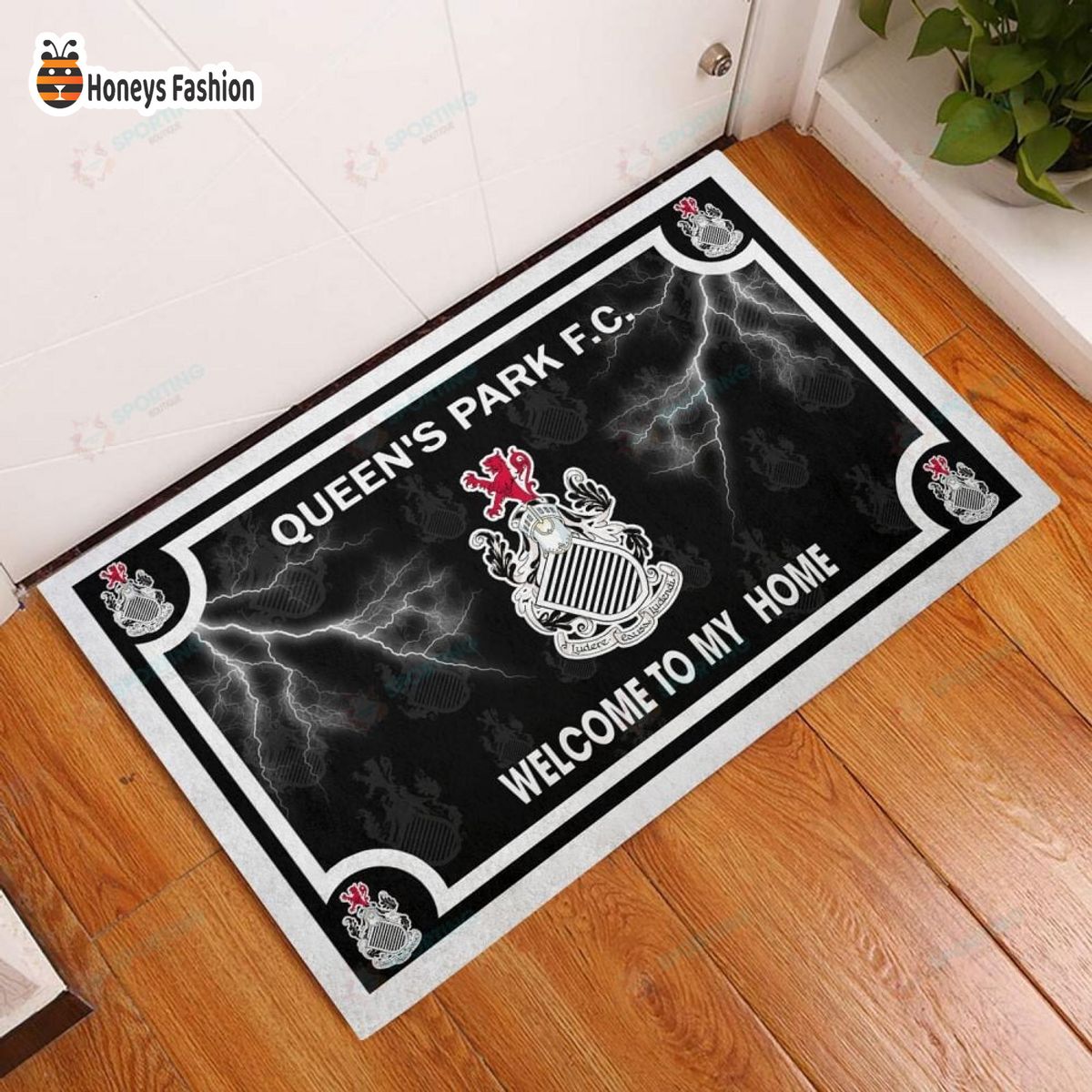 Queen’s Park F.C. welcome to my home doormat