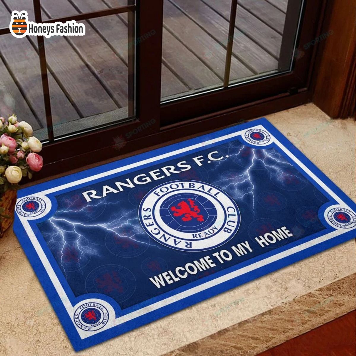 Rangers F.C. welcome to my home doormat