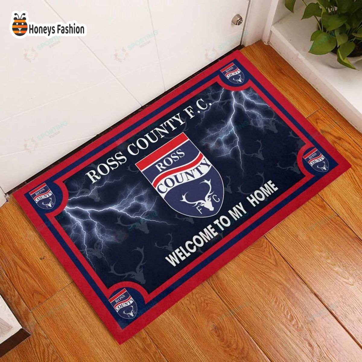 Ross County welcome to my home doormat