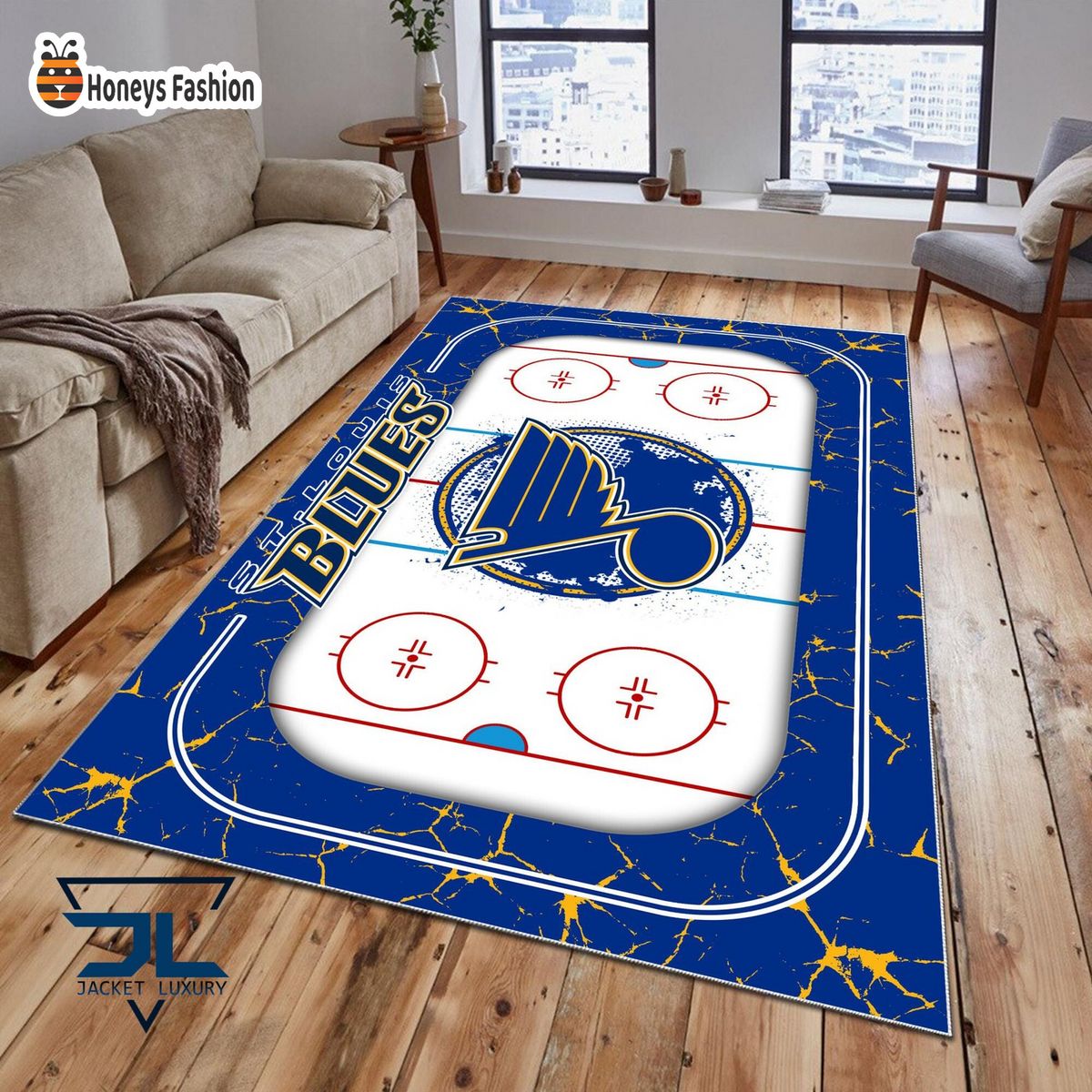 St Louis Blues NHL Rug Carpet