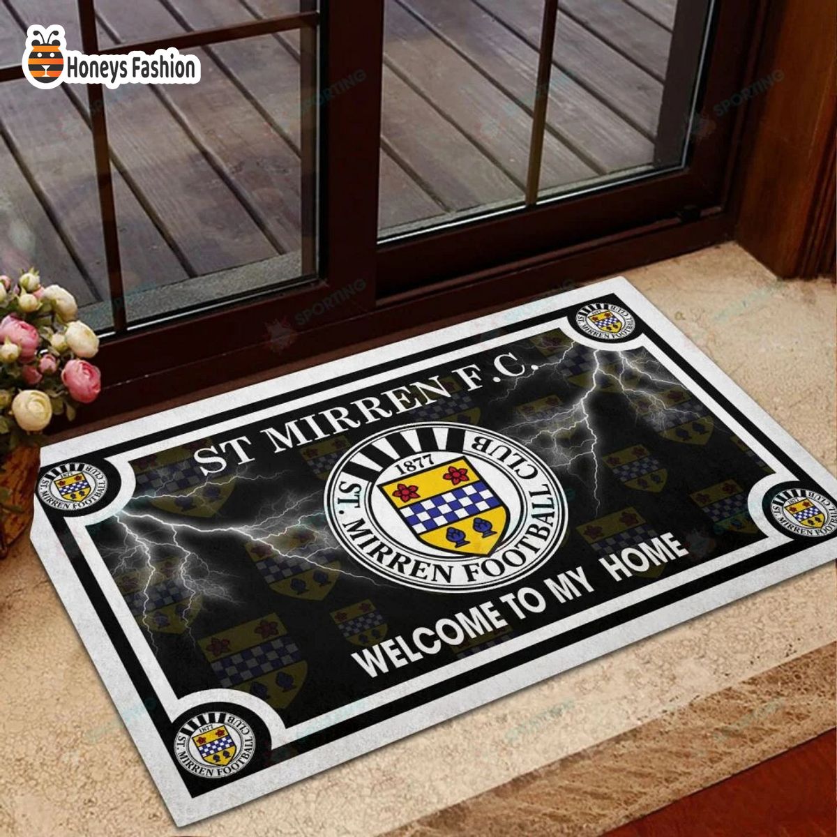 St Mirren F.C. welcome to my home doormat