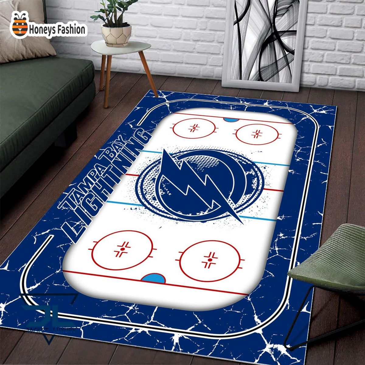 Tampa Bay Lightning NHL Rug Carpet