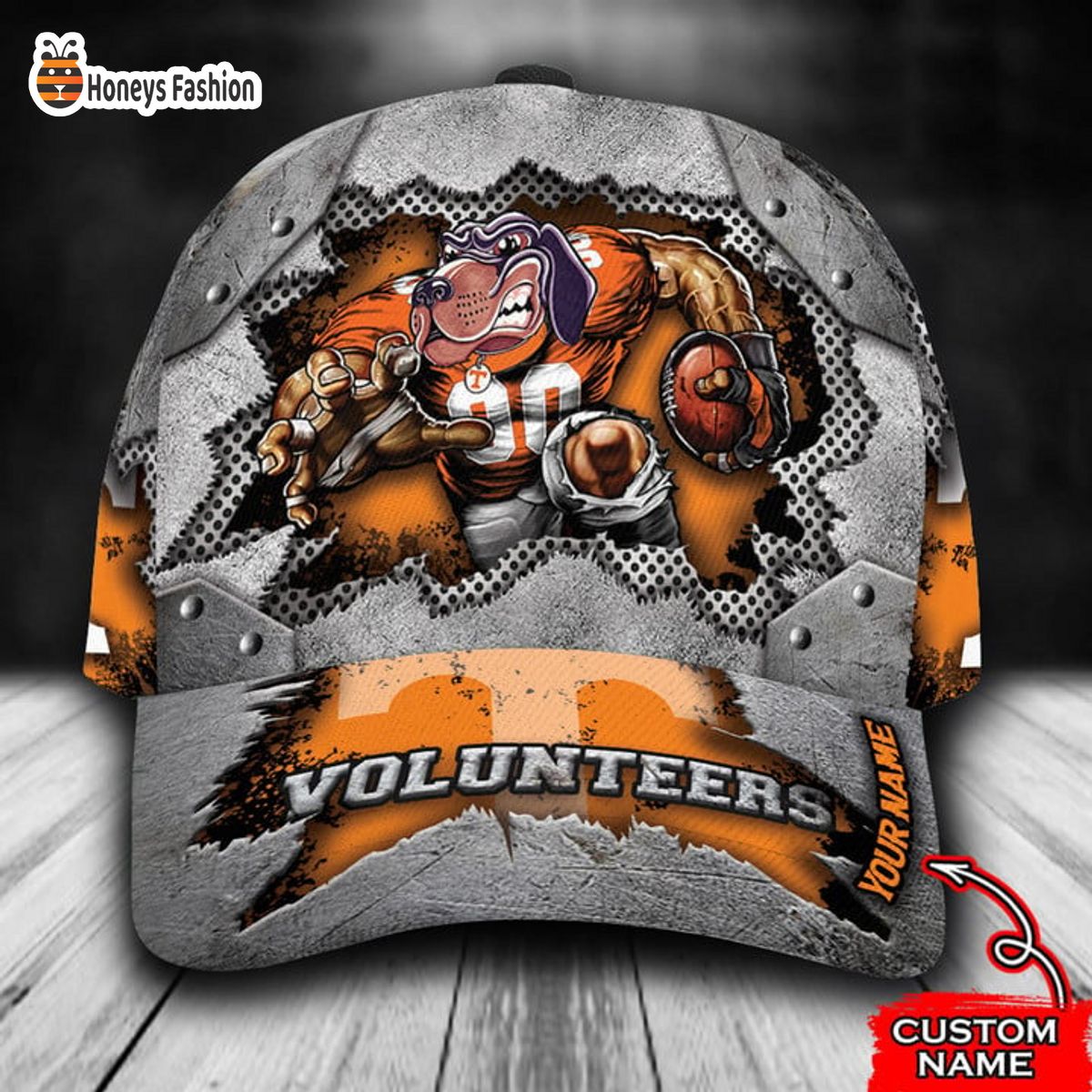 Tennessee Volunteers mascot custom name classic cap