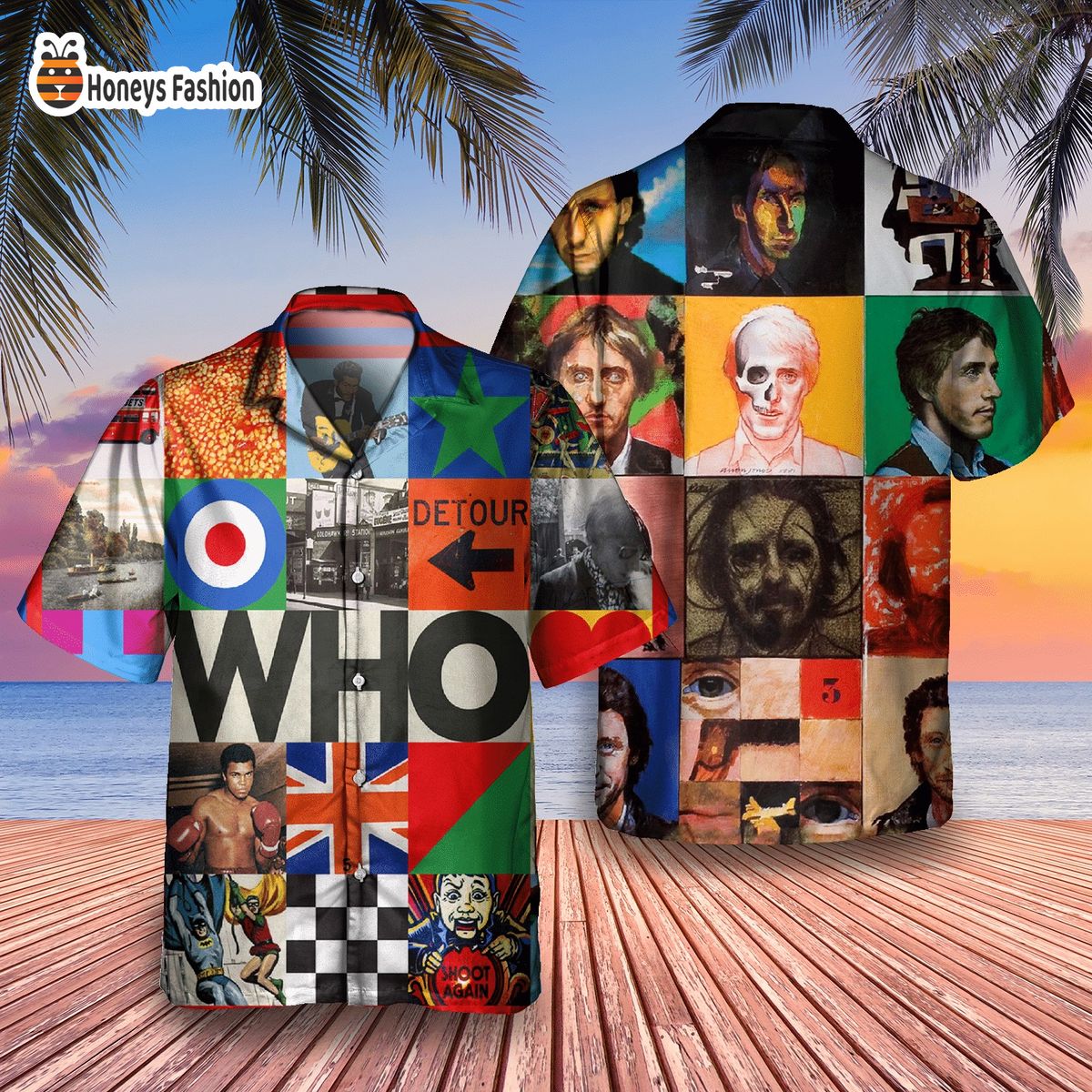 The Who rarities volume i album cover hawaiian shirt