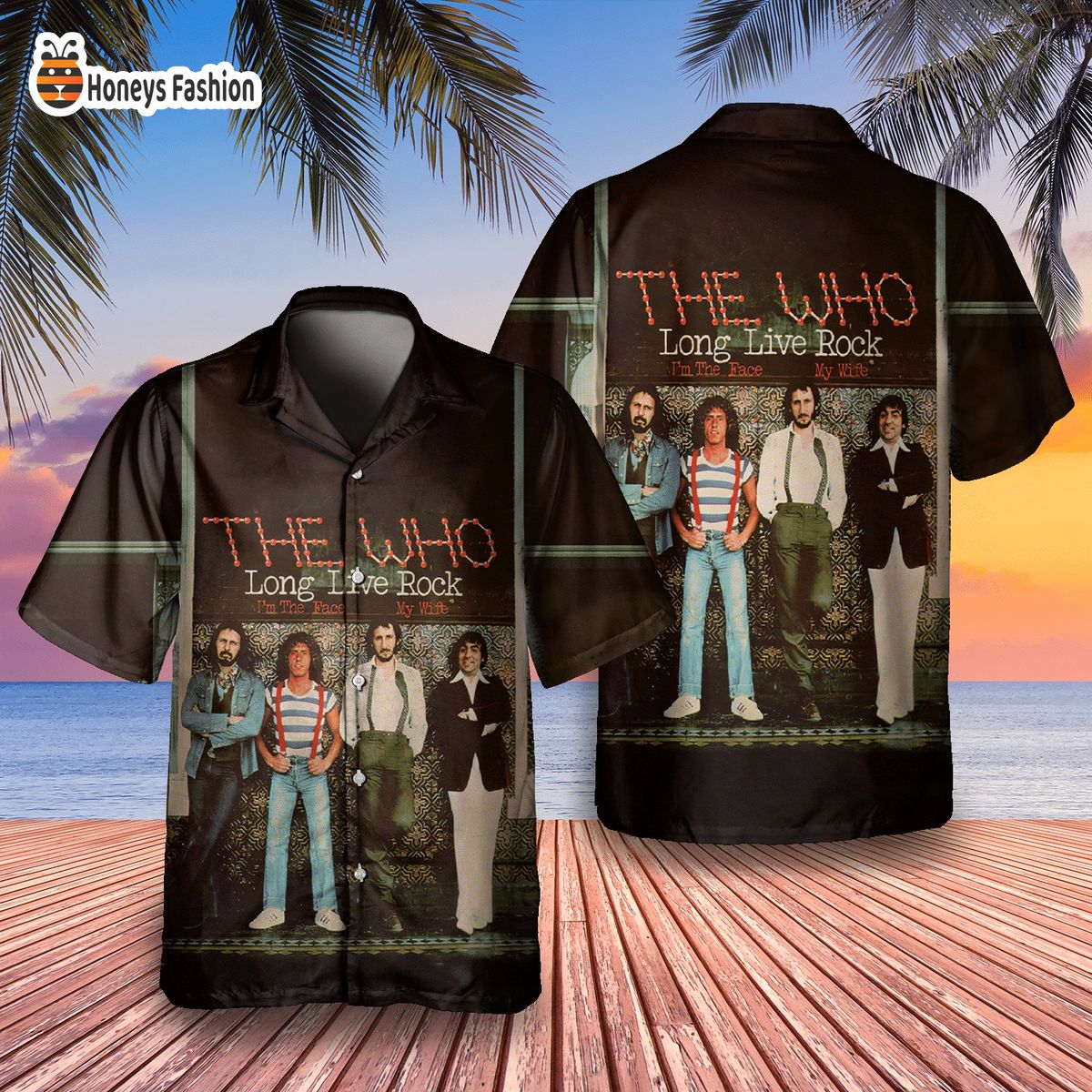 The Who quadrophenia album cover hawaiian shirt