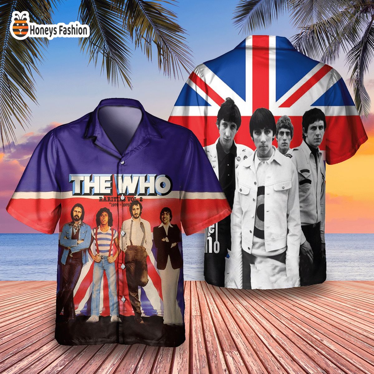 The Who two’s missing album cover hawaiian shirt