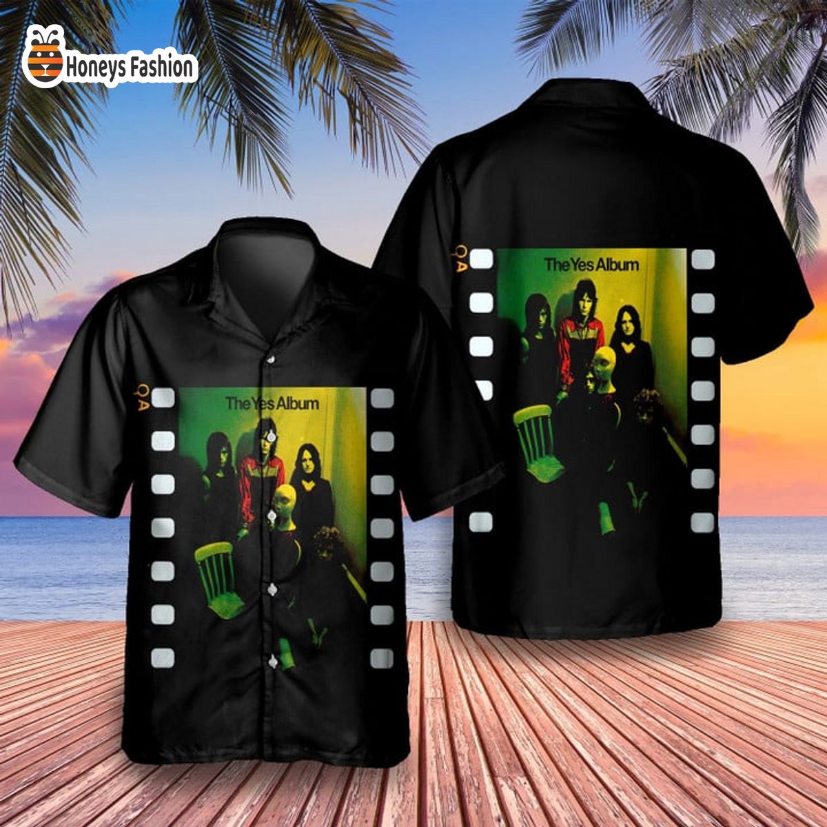 The Yes Band Album Cover Hawaiian Shirt
