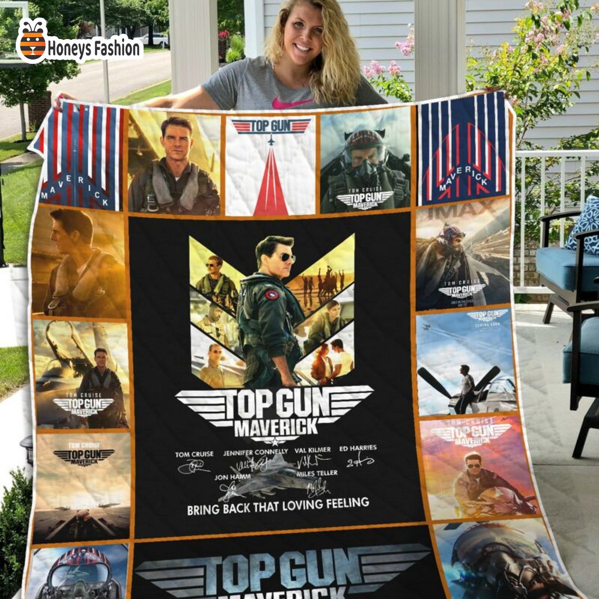 Top Gun Maverick Signature Champions Blanket