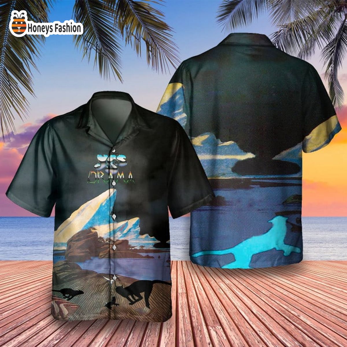 Yes Band Orama Album Cover Hawaiian Shirt