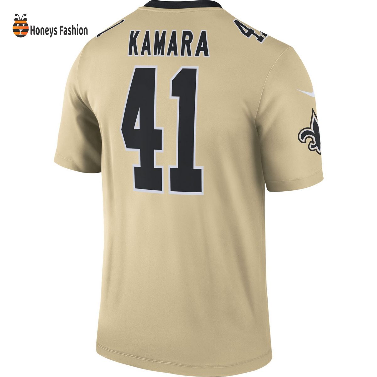 Alvin Kamara New Orleans Saints Nike Inverted Legend Gold Jersey