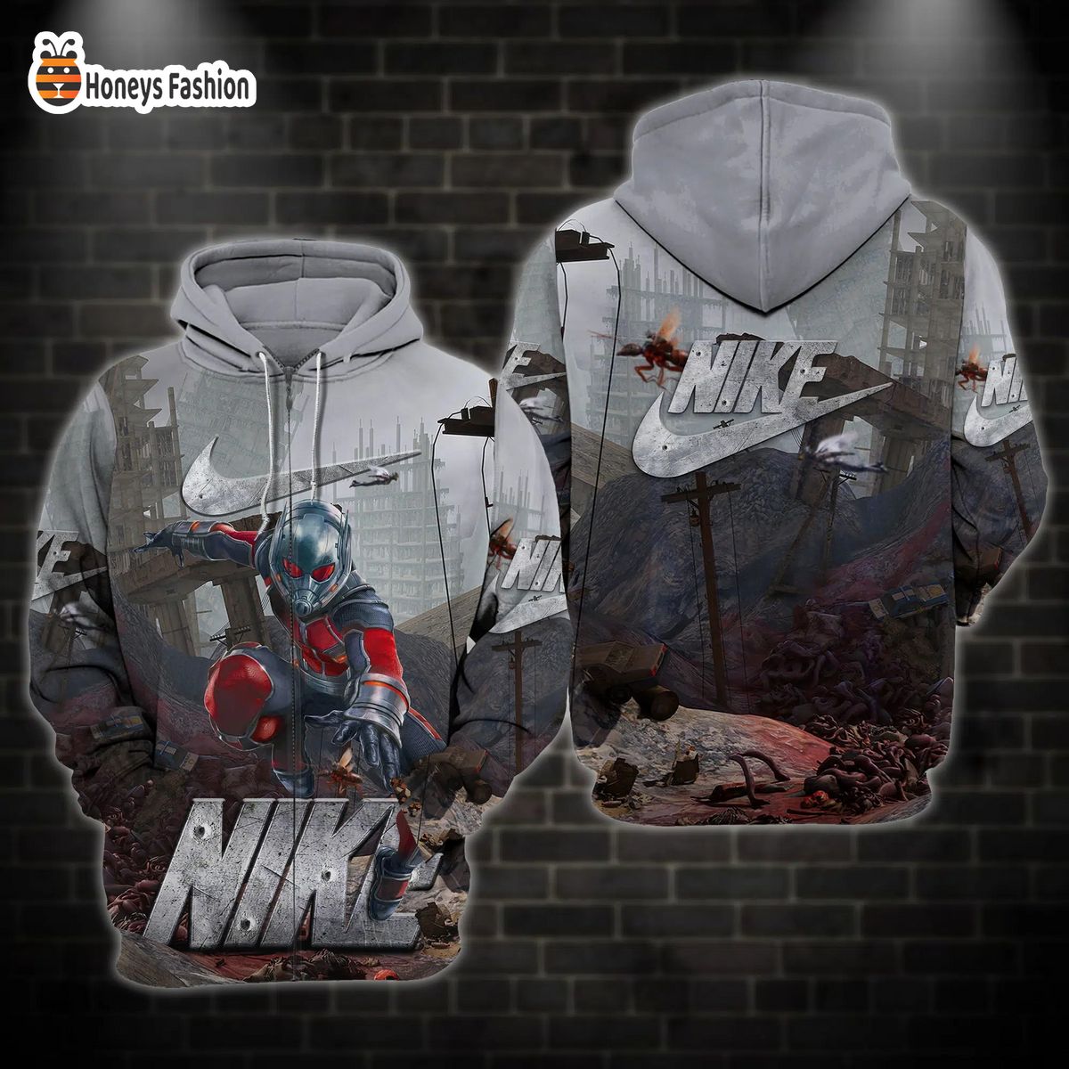 Ant-Man Marvel Nike 3d Hoodie Tshirt