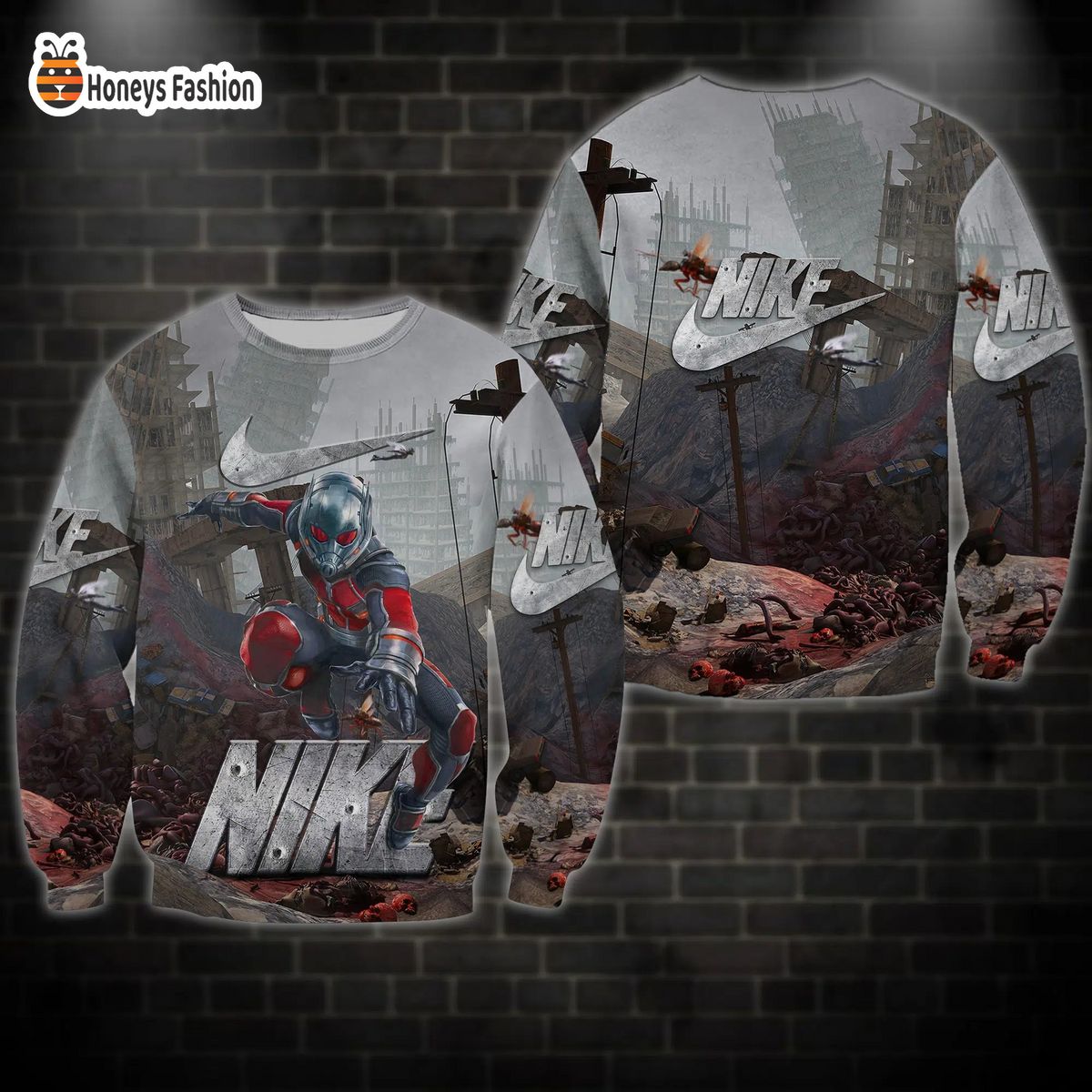 Ant-Man Marvel Nike 3d Hoodie Tshirt