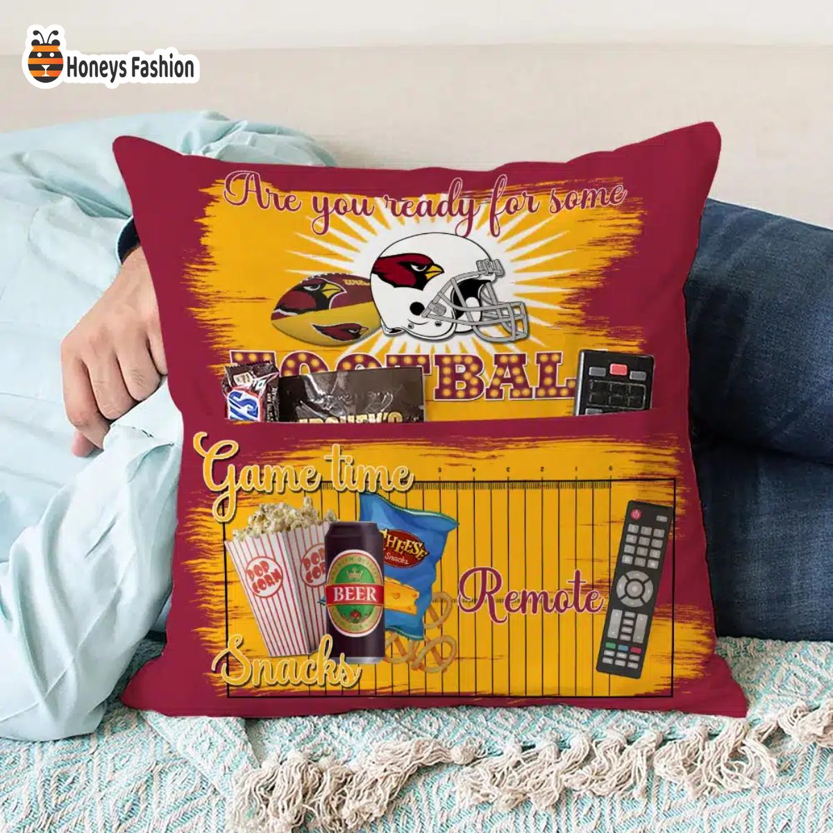 Arizona Cardinals are you ready for some football pillow