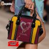 Arizona Cardinals NFL Custom Name Leather Handbag Tote bag