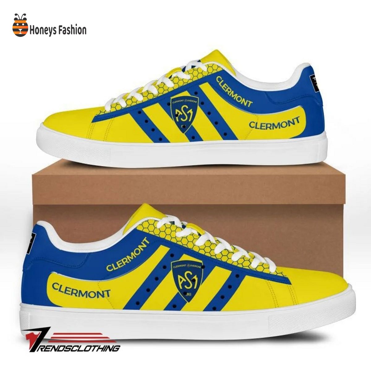 ASM Clermont Auvergne 2023 stan smith skate shoes