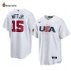 Bobby Witt Jr. Kansas City Royals White USA 2023 World Baseball Jersey