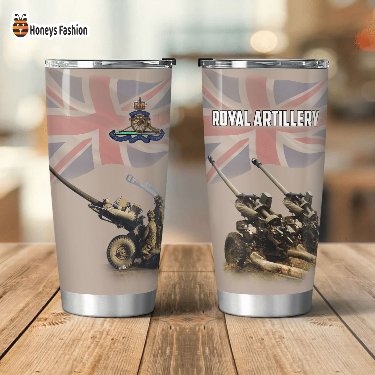 British Army Royal Artillery Tumbler