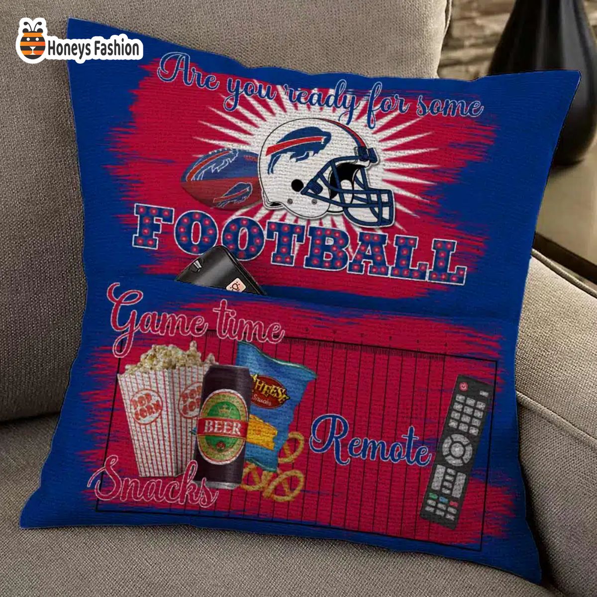 Buffalo Bills are you ready for some football pillow