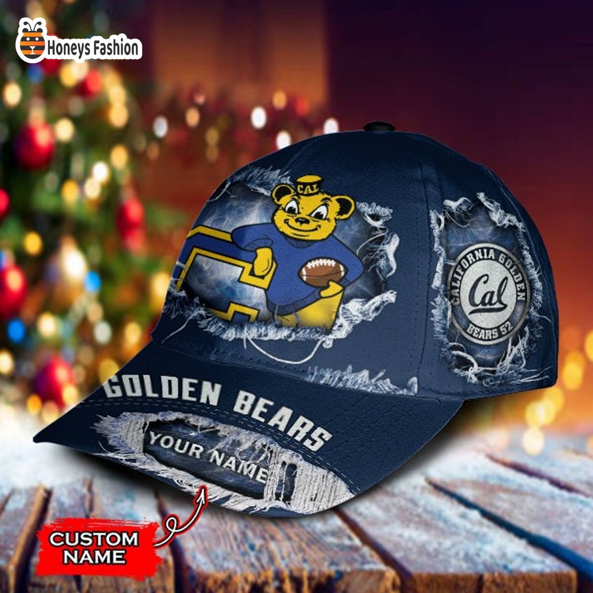 California Golden Bears NCAA Custom Name Classic Cap