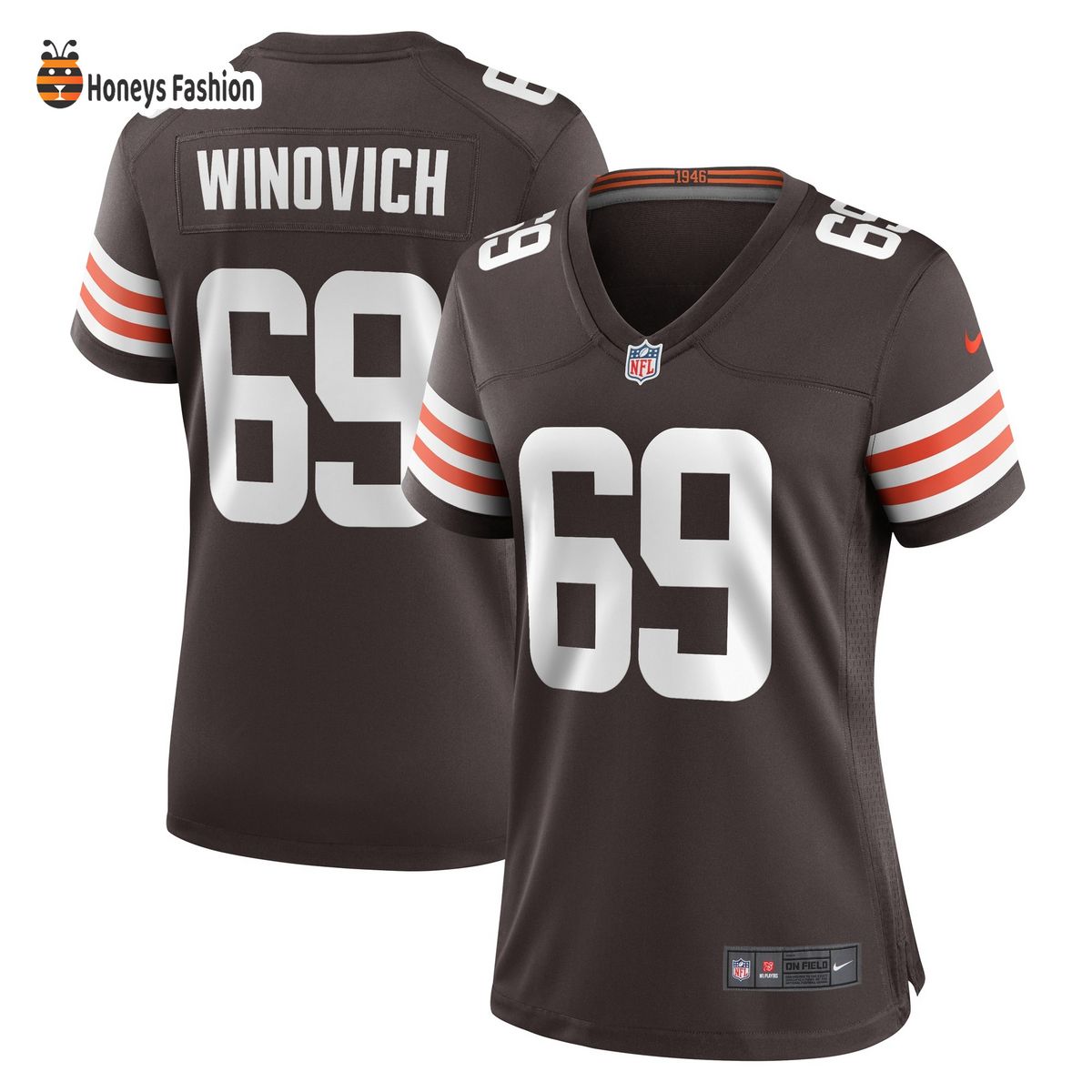Chase Winovich Cleveland Browns Nike Women’s Game Jersey