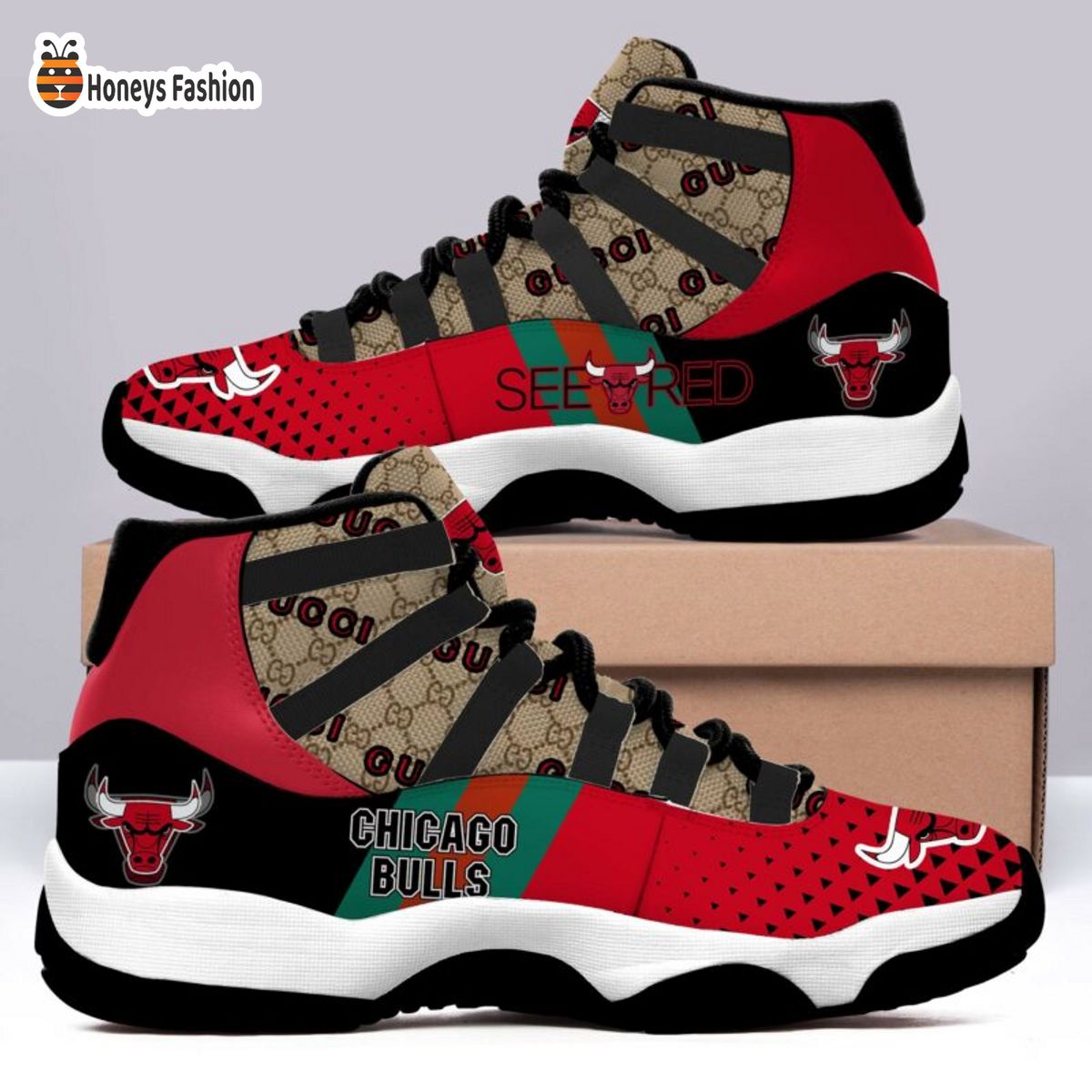 Chicago Bulls x Gucci Air Jordan 11 Sneaker