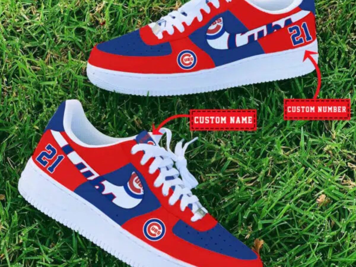 Chicago Cubs Cubdown Colorway #1 Custom Nike Air Max