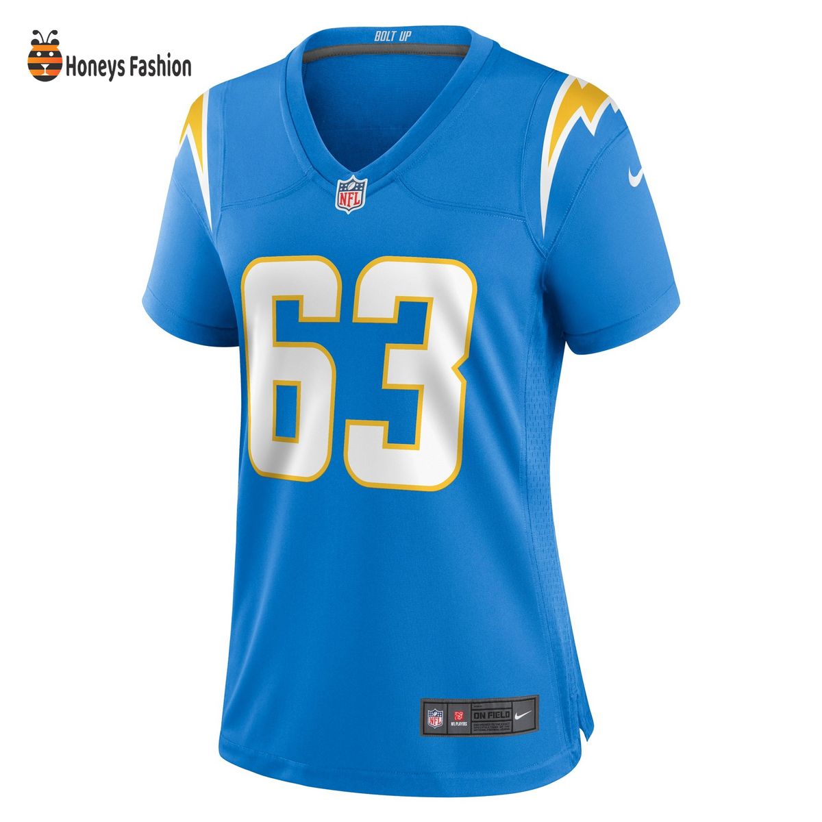 Corey Linsley Los Angeles Chargers Nike Women’s Game Player Jersey