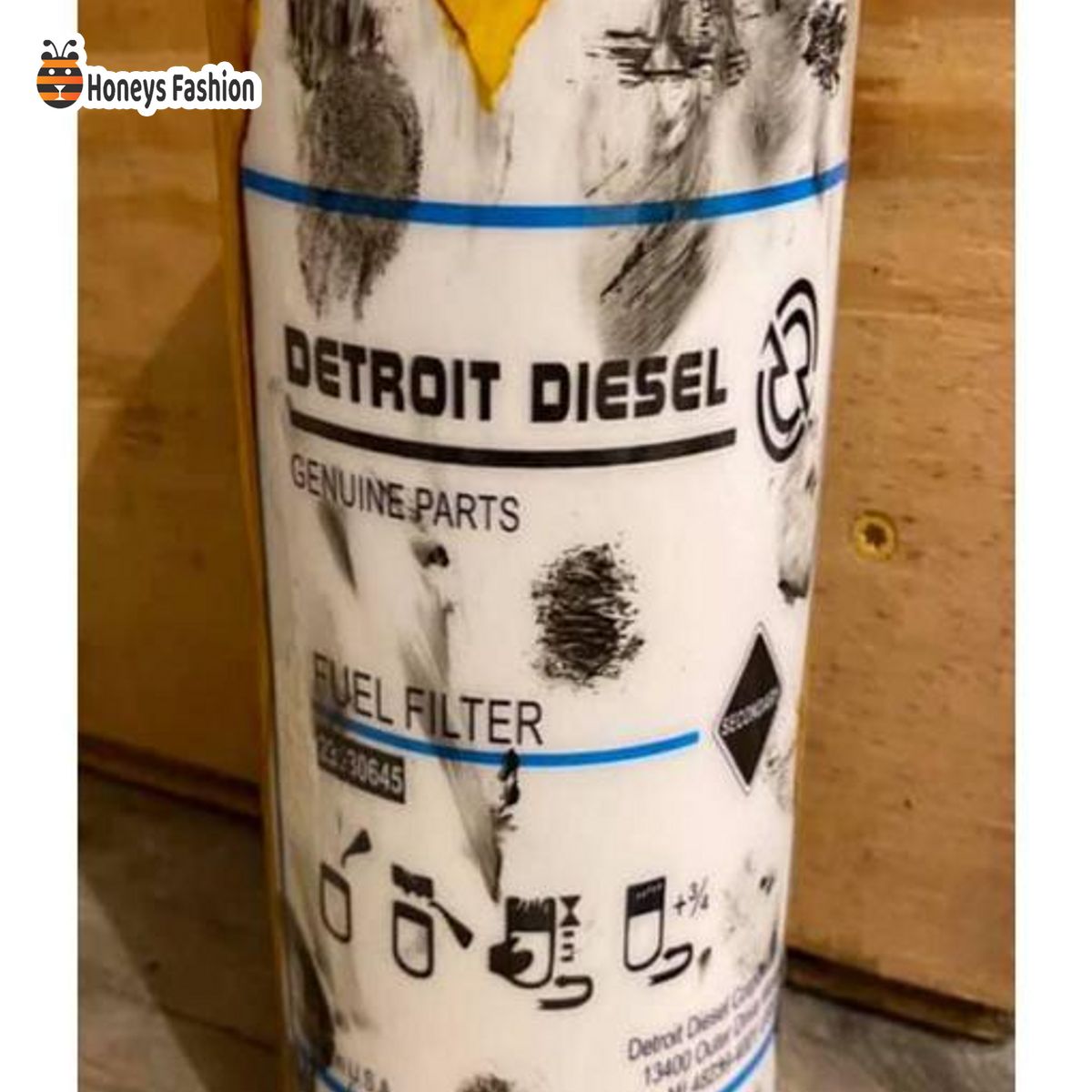 Detroit Diesel Oil Filter DS3 Skinny Tumbler Cup