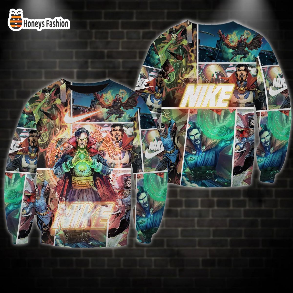 Doctor Strange Marvel Nike 3d Hoodie Tshirt