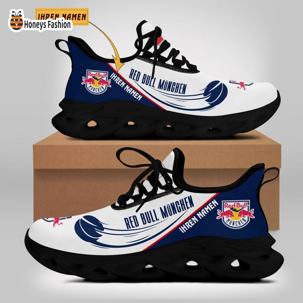 EHC Red Bull Munchen DEL Ihren Namen Sneaker Schuhe