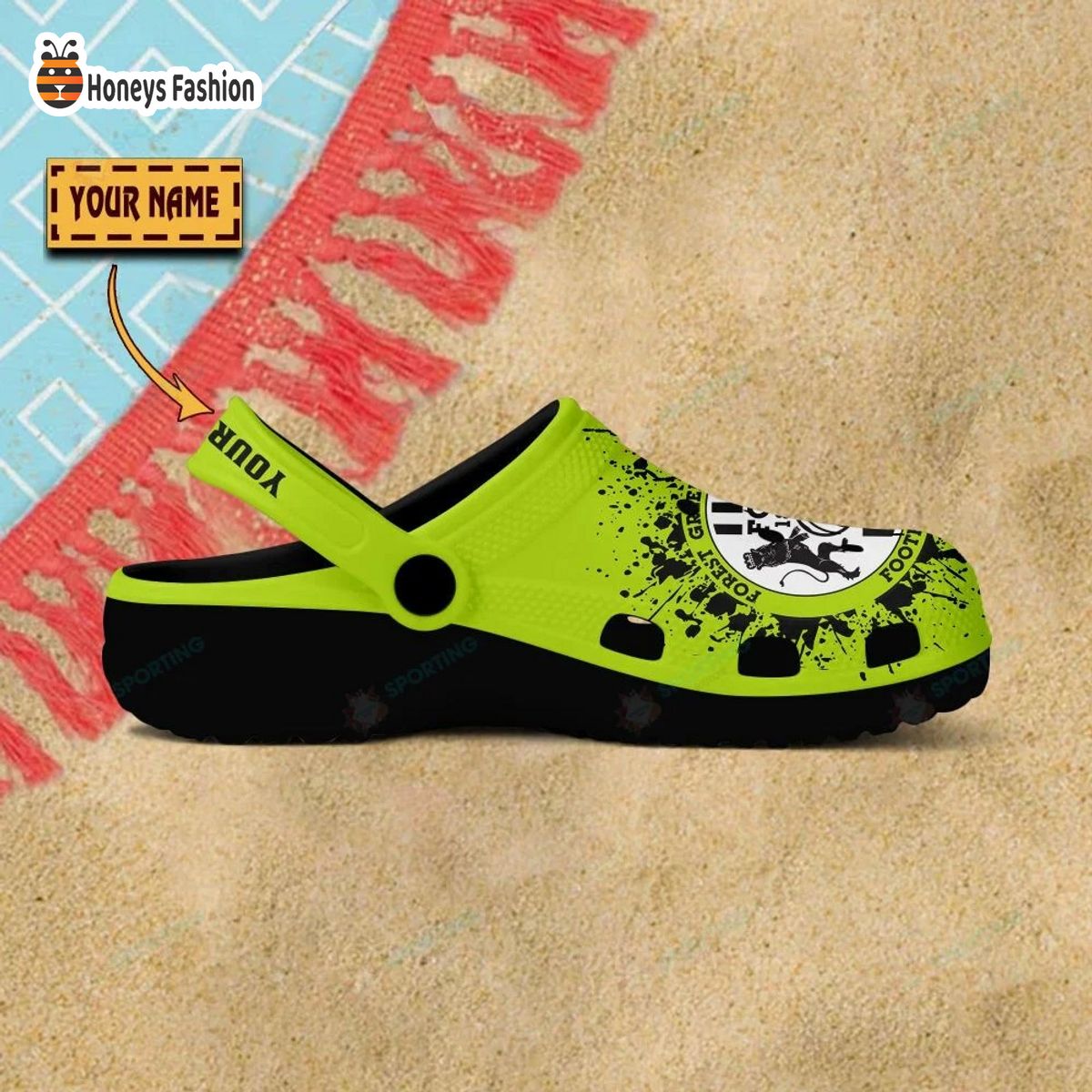 Forest Green Rovers Custom Name Classic Crocs